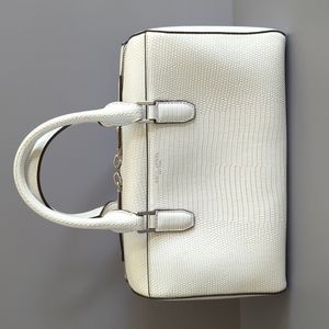 Henry Bendel Embossed Leather Sachel/Crossbody